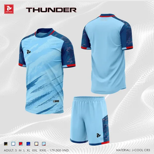 Bộ quần áo thể thao QA Justplay Thunder chính hãng 4 bo quan ao the thao qa justplay thunder chinh hang 1