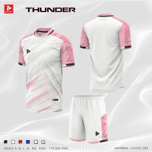 Bộ quần áo thể thao QA Justplay Thunder (special edition) chính hãng 10 bo quan ao the thao qa justplay thunder special edition chinh hang