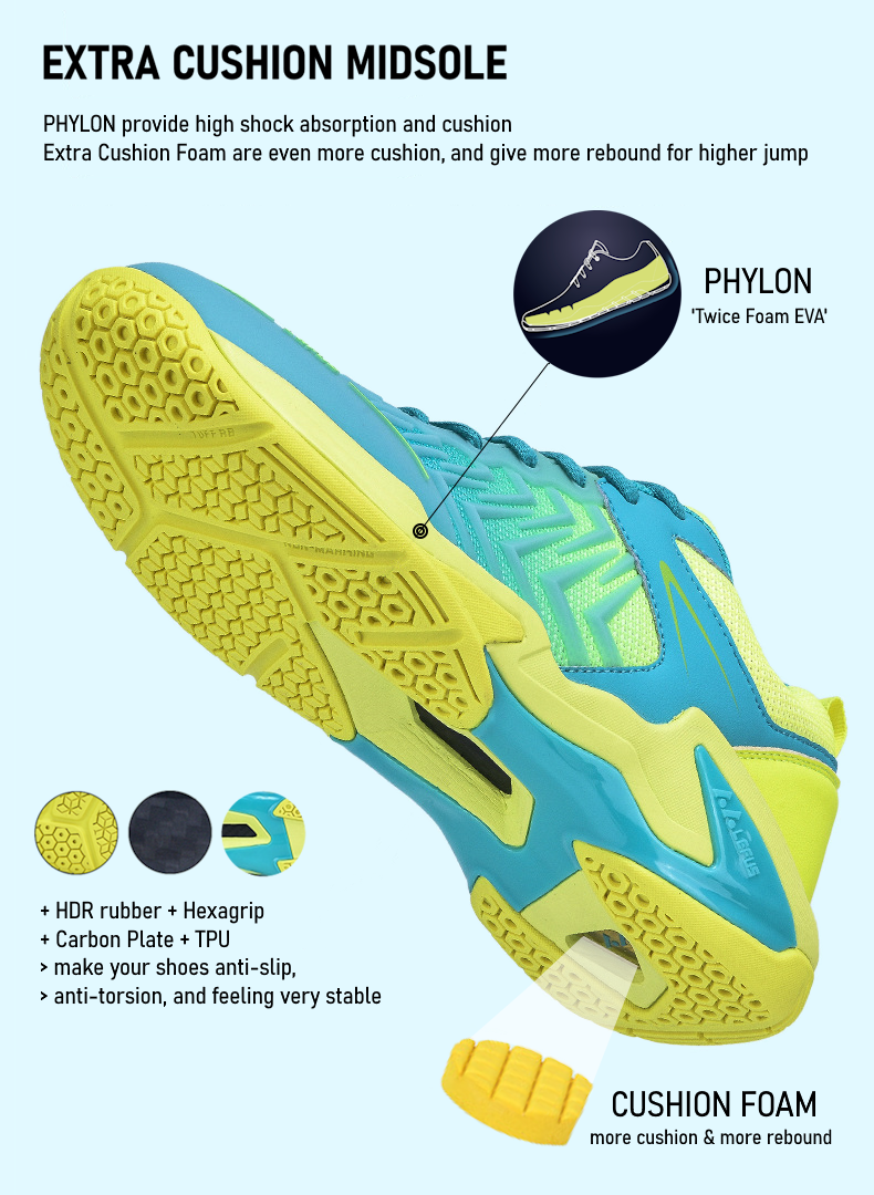 Giày thể thao Lefus L029 Cầu lông/Pickleball/Tennis Chính hãng 8 Giày thể thao Lefus L029 Cầu lông/Pickleball/Tennis Chính hãng - Hình ảnh 7