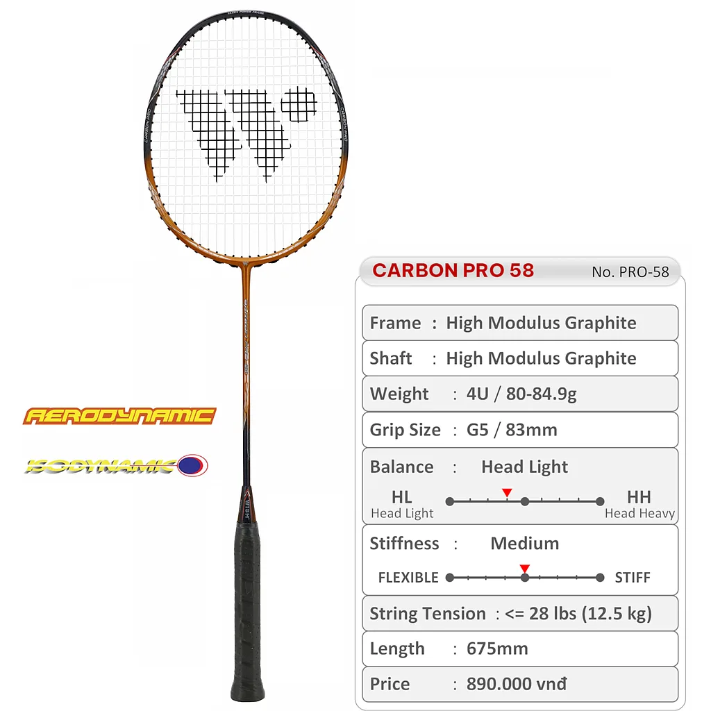 vot-cau-long-wish-carbon-pro-58-chinh-hang vot cau long wish carbon pro 58 chinh hang